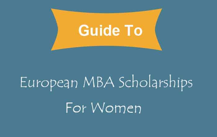 mba scholarships for women