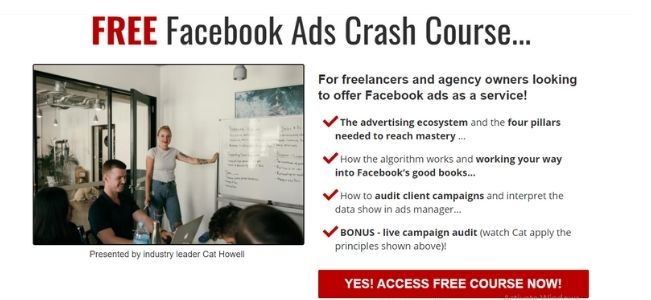 free facebook ads course