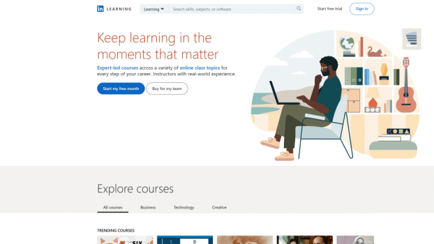 linkedin learning web development