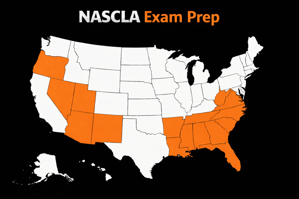 NASCLA Exam Prep: Best Courses + Complete Study Guide (2026) 2 nascla exam prep