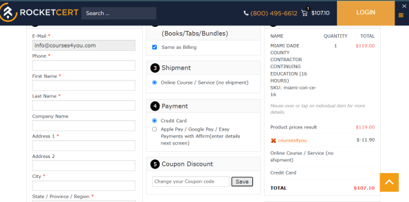 rocketcert coupon code
