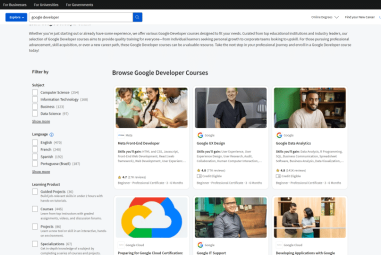 Google Developer Courses